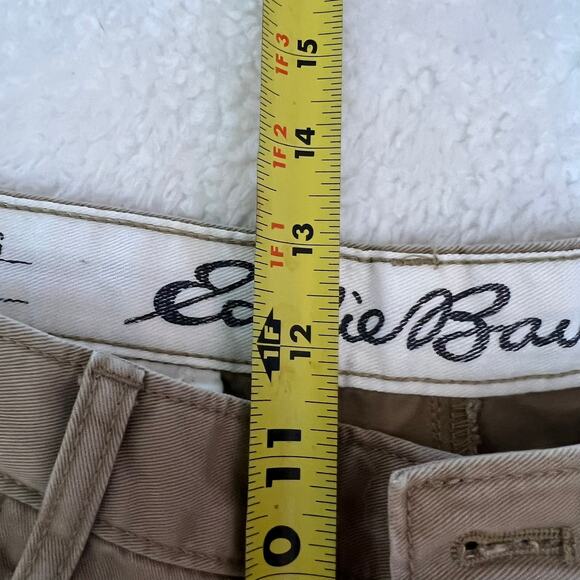 Eddie Bauer Mens Legend Wash Classic Fit‎ Straight Leg Khaki Pants Brown 36 x 34 - Picture 9 of 10